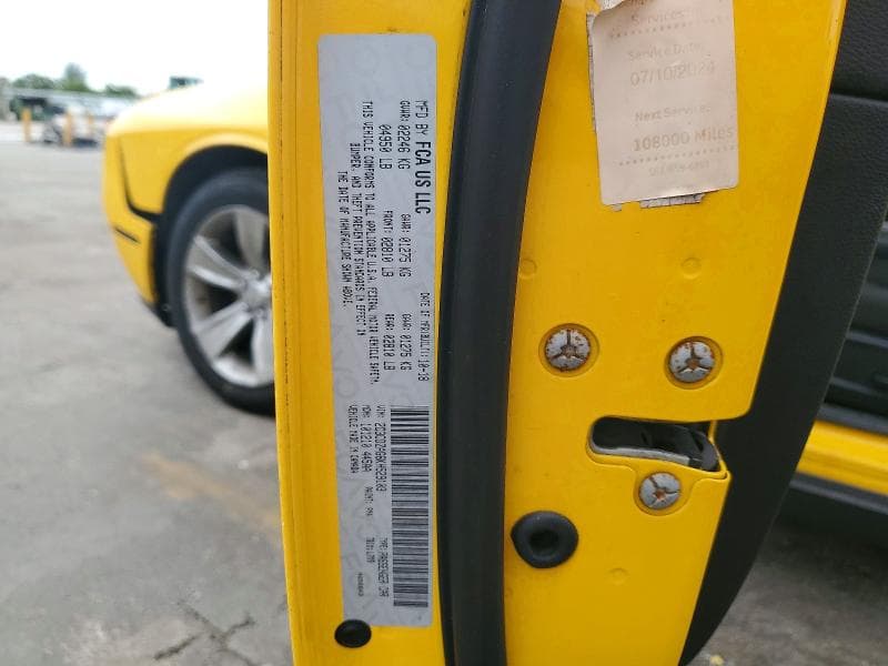 2019 DODGE CHALLENGER SXT 12