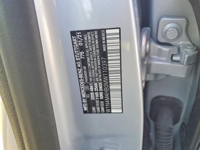 2021 MERCEDES-BENZ GLB 250 4MATIC 13