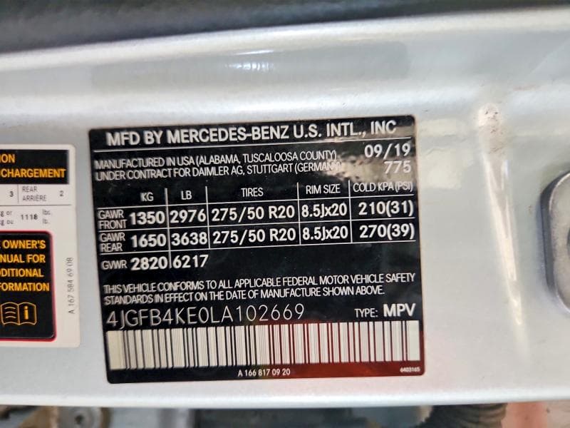 2020 MERCEDES-BENZ GLE 350 4MATIC 13