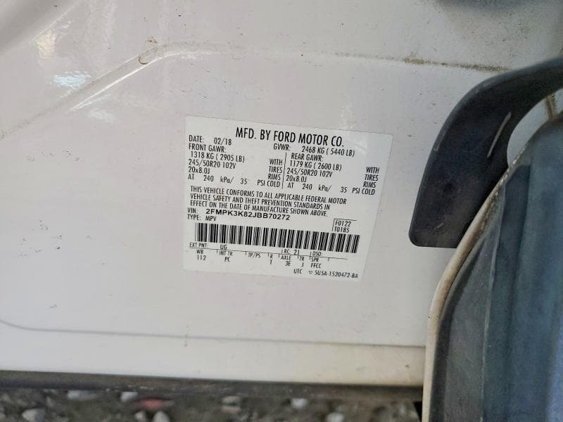 2018 FORD EDGE TITANIUM 13