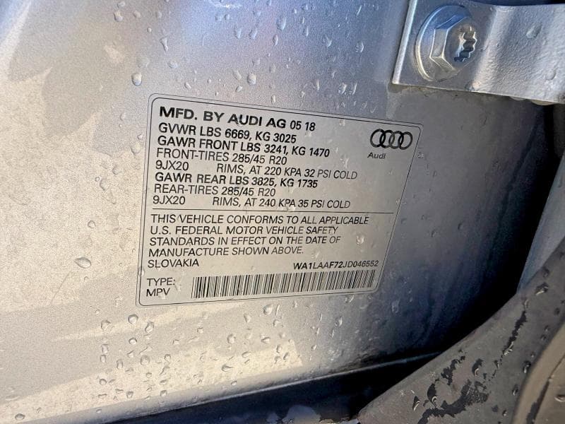 2018 AUDI Q7 PREMIUM PLUS 10