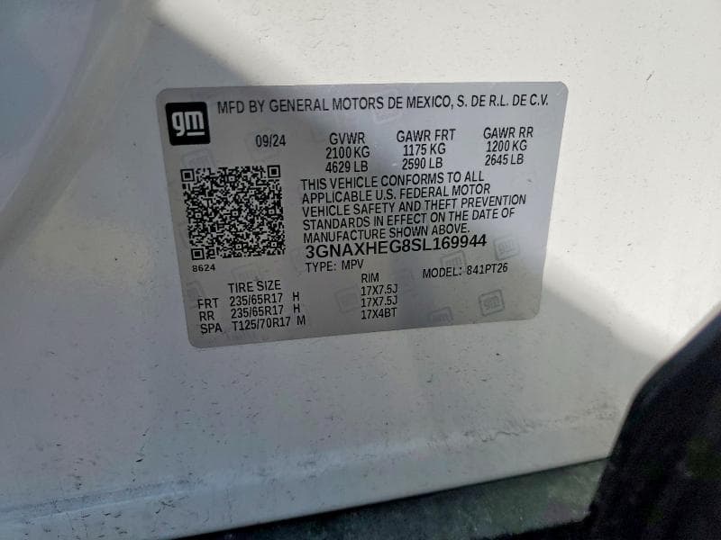 2025 CHEVROLET EQUINOX LT 13