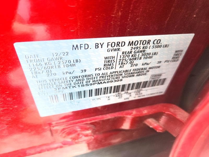 2023 FORD MUSTANG MACH-E SELECT 13