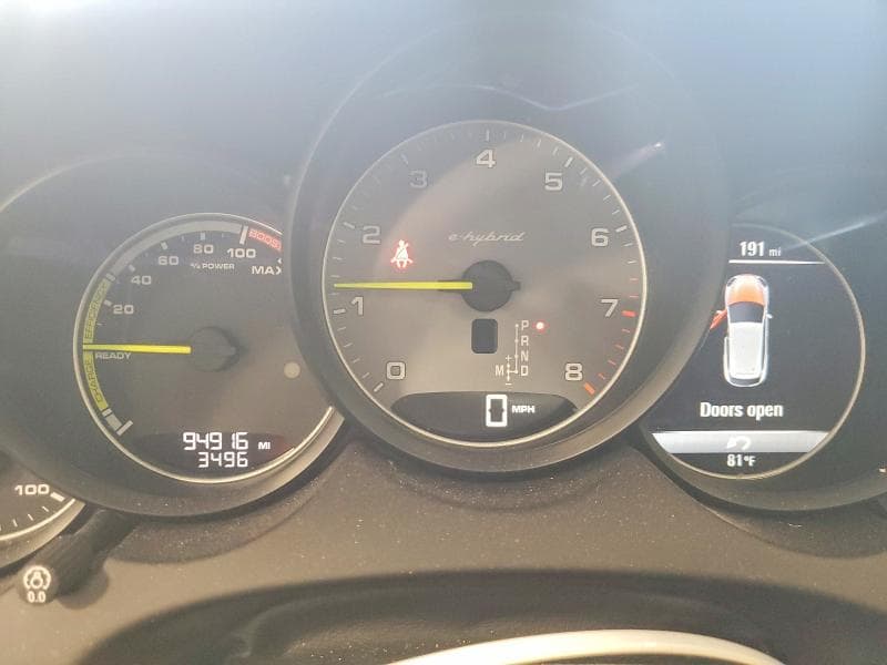 2017 PORSCHE CAYENNE SE HYBRID PLATINUM 9