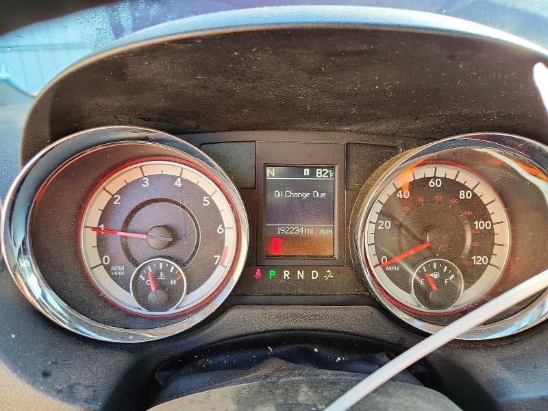 2017 DODGE GRAND CARAVAN GT 9