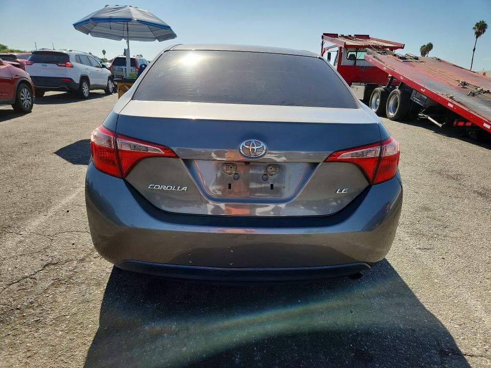 2017 TOYOTA COROLLA LE 6