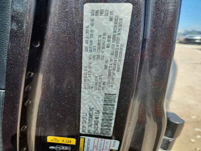 2021 JEEP WRANGLER UNLIMITED RUBICON 12