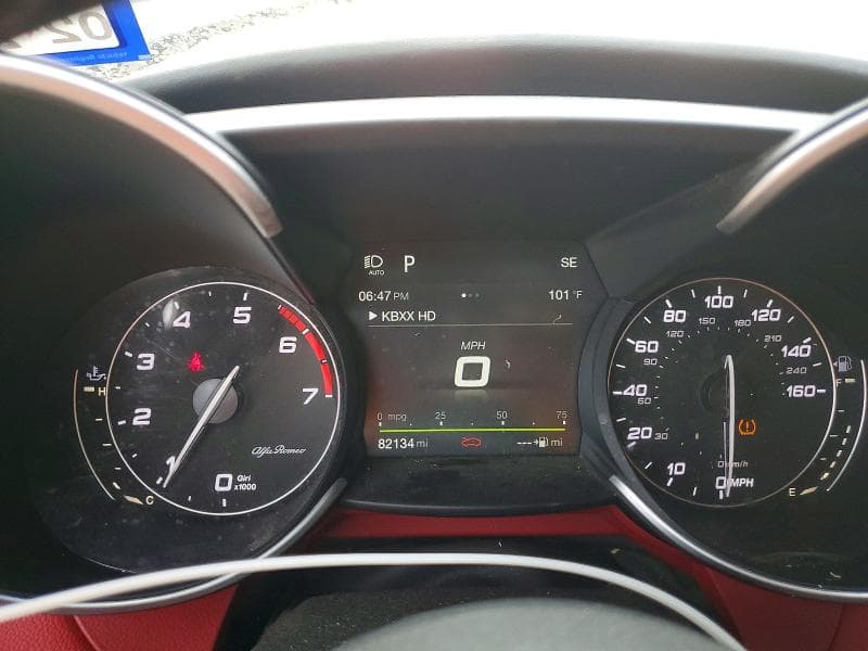 2018 ALFA ROMEO GIULIA TI 9