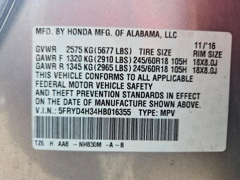 2017 ACURA MDX 13