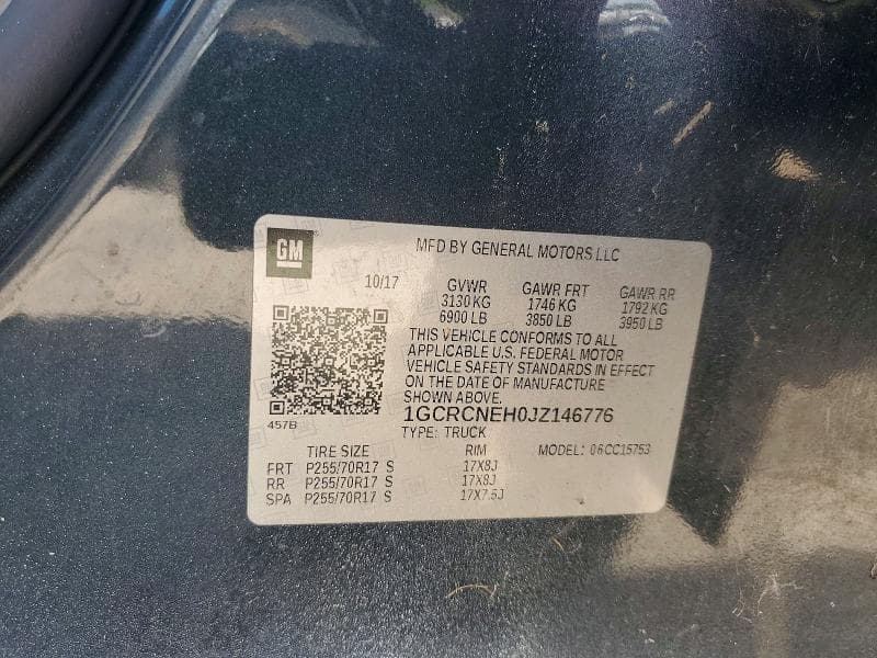 2018 CHEVROLET SILVERADO C1500 12