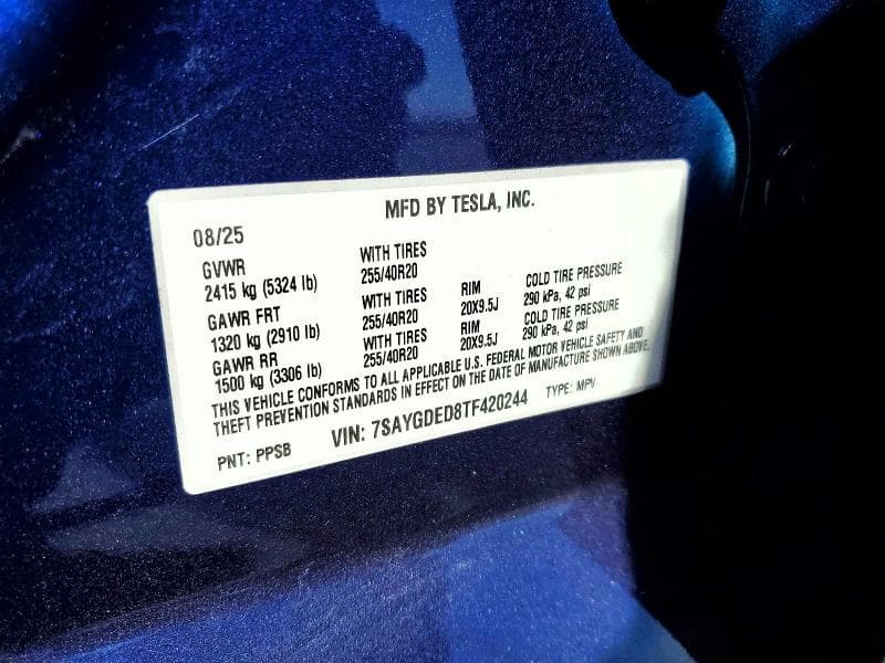 2026 TESLA MODEL Y 12