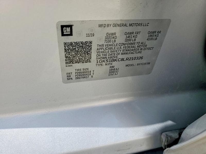 2020 GMC YUKON SLT 13