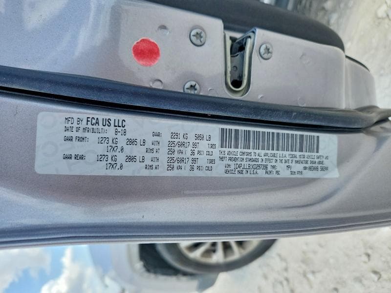 2019 JEEP CHEROKEE LATITUDE PLUS 13
