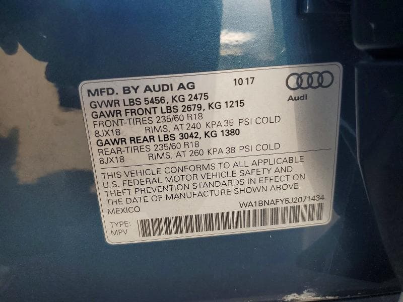 2018 AUDI Q5 PREMIUM PLUS 12