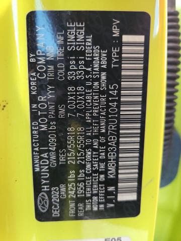 2024 HYUNDAI KONA SEL 13