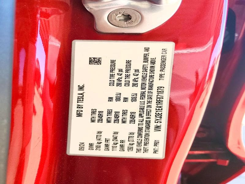 2024 TESLA MODEL 3 12