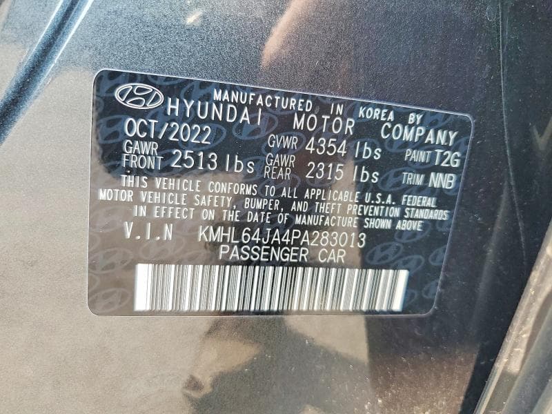 2023 HYUNDAI SONATA SEL 12