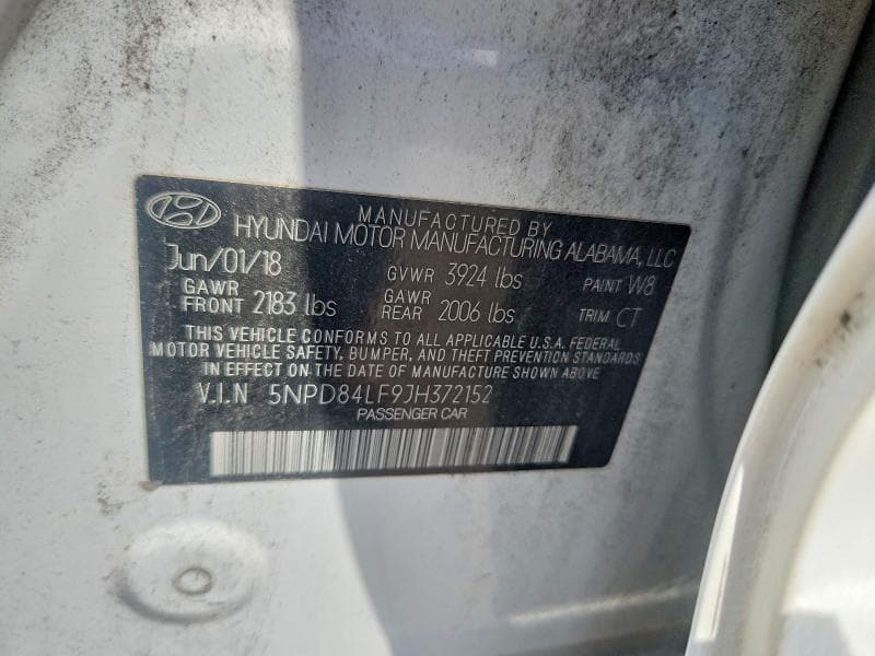 2018 HYUNDAI ELANTRA VALUE EDITION 12