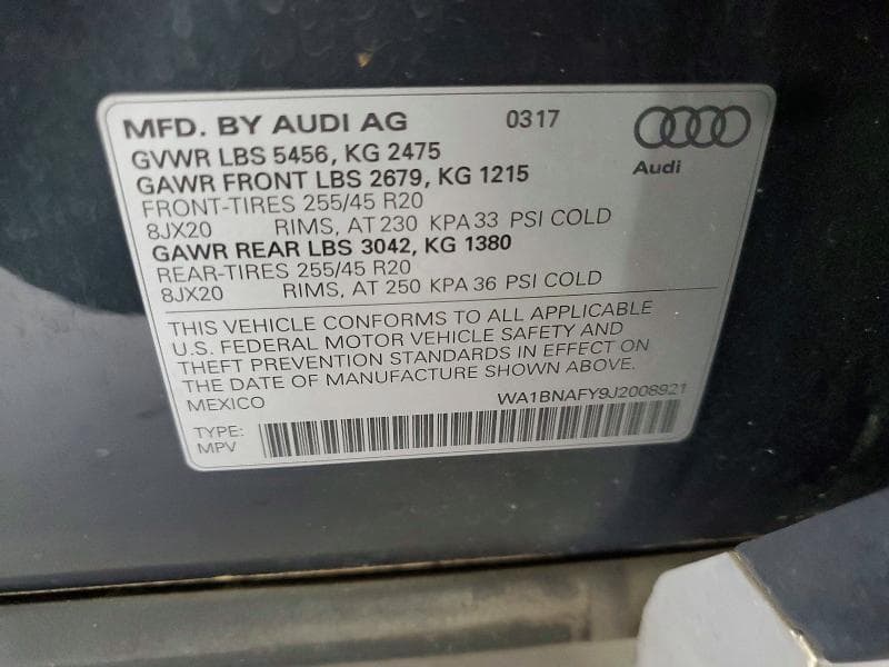 2018 AUDI Q5 PREMIUM PLUS 13