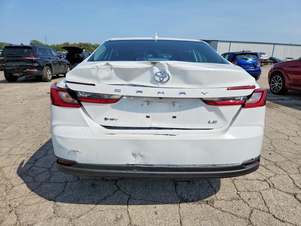 2025 TOYOTA CAMRY LE 6