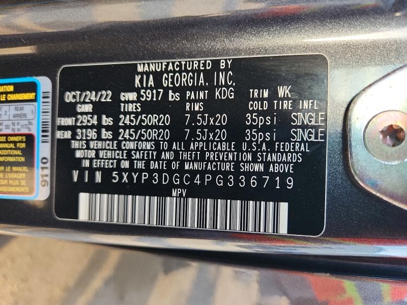 2023 KIA TELLURIDE EX 13