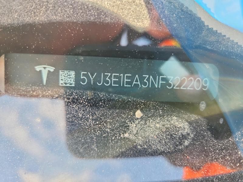 2022 TESLA MODEL 3 13