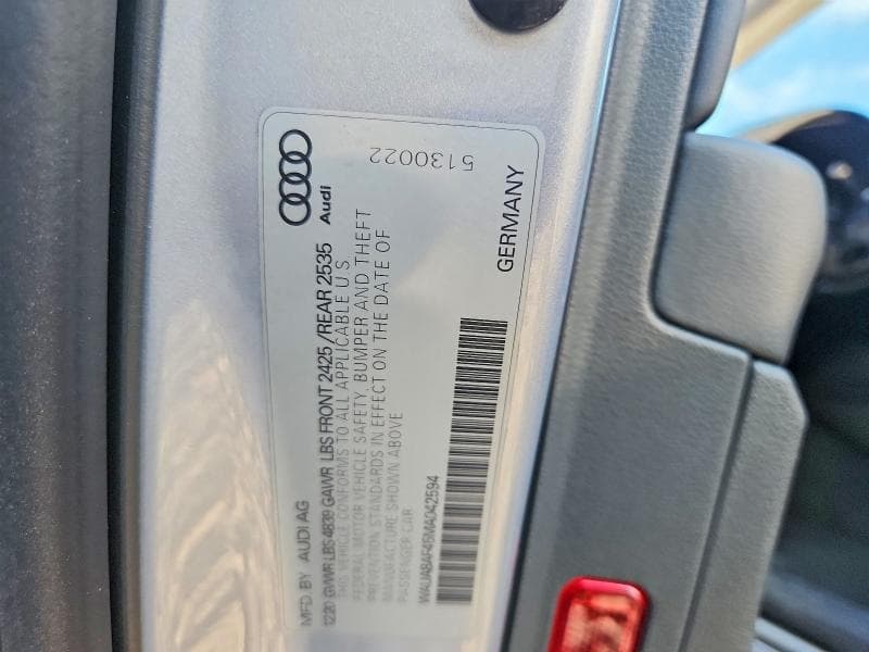 2021 AUDI A4 PREMIUM 40 12