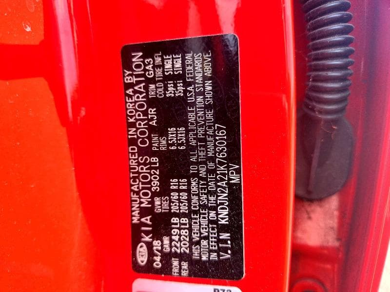2019 KIA SOUL BASE 13