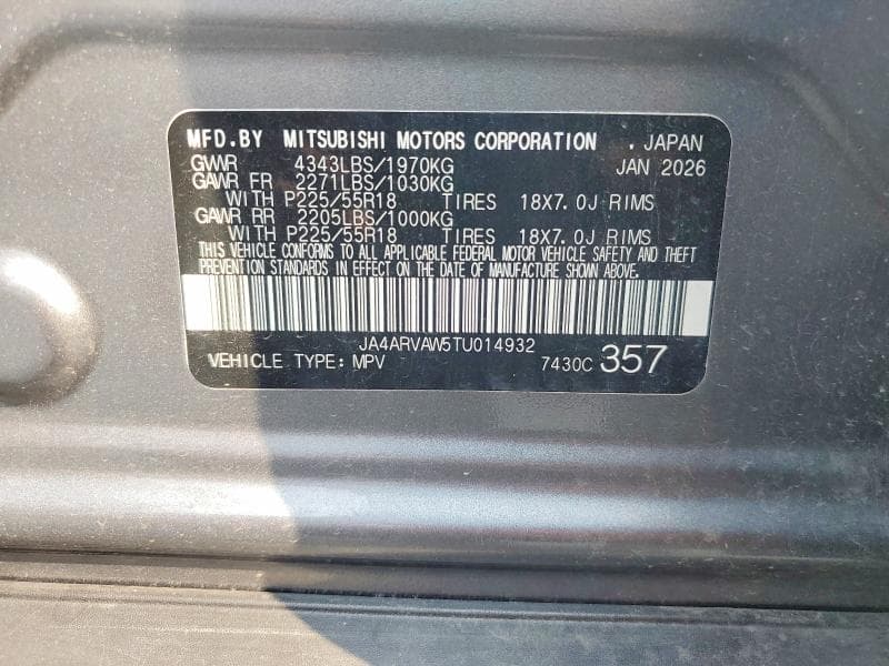2026 MITSUBISHI OUTLANDER SPORT SEL 14