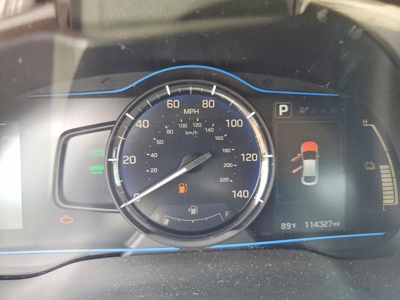 2017 HYUNDAI IONIQ BLUE 9