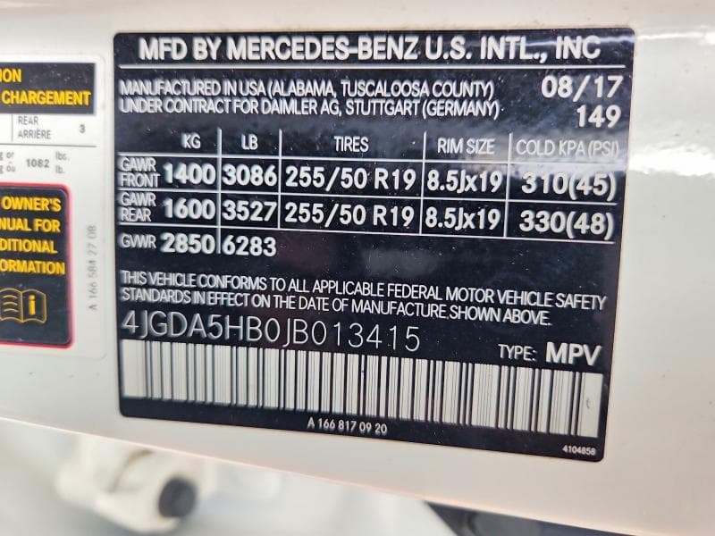 2018 MERCEDES-BENZ GLE 350 4MATIC 13