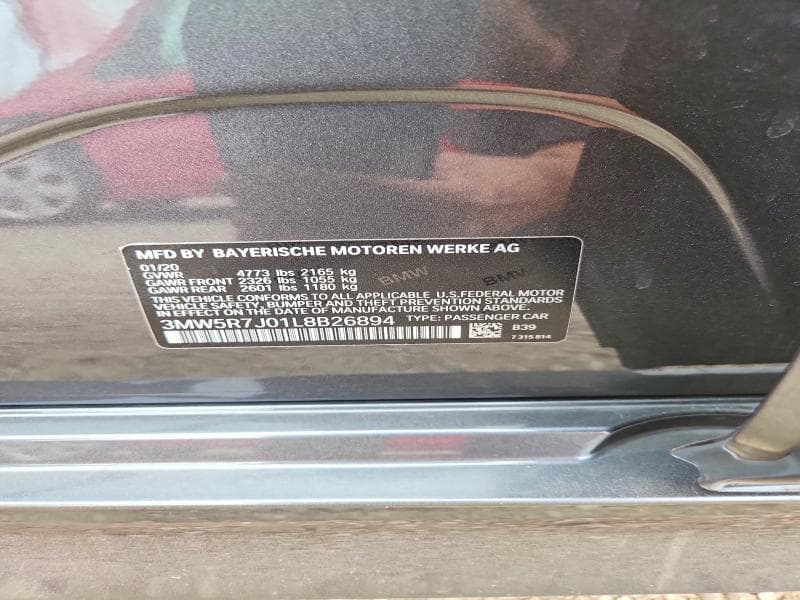 2020 BMW 330XI 12