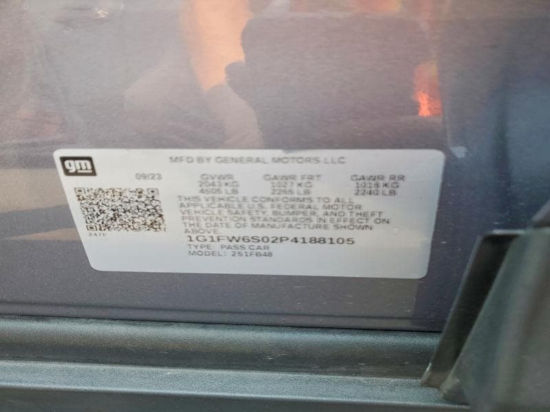 2023 CHEVROLET BOLT EV 1LT 12
