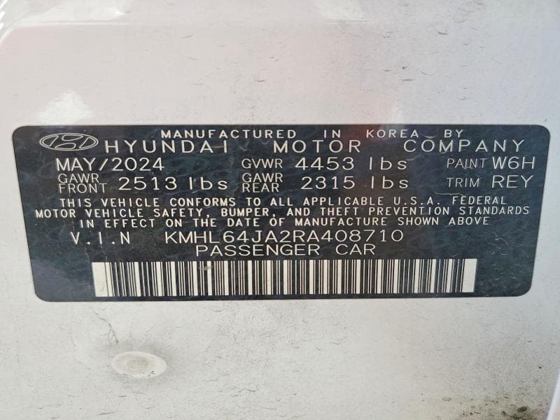 2024 HYUNDAI SONATA SEL 12