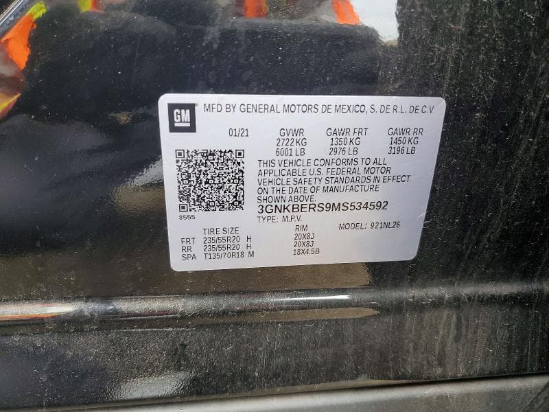2021 CHEVROLET BLAZER RS 14