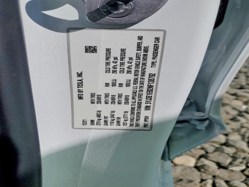 2022 TESLA MODEL 3 13
