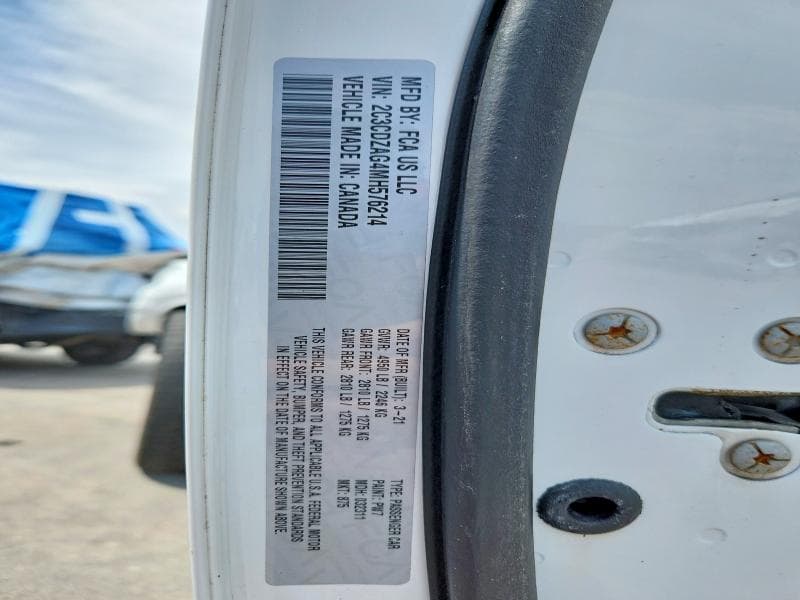 2021 DODGE CHALLENGER SXT 12