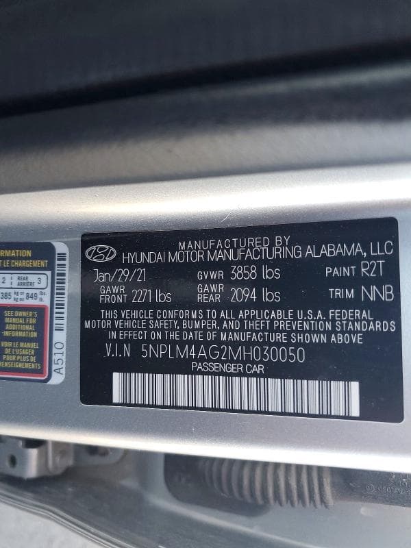 2021 HYUNDAI ELANTRA SEL 12