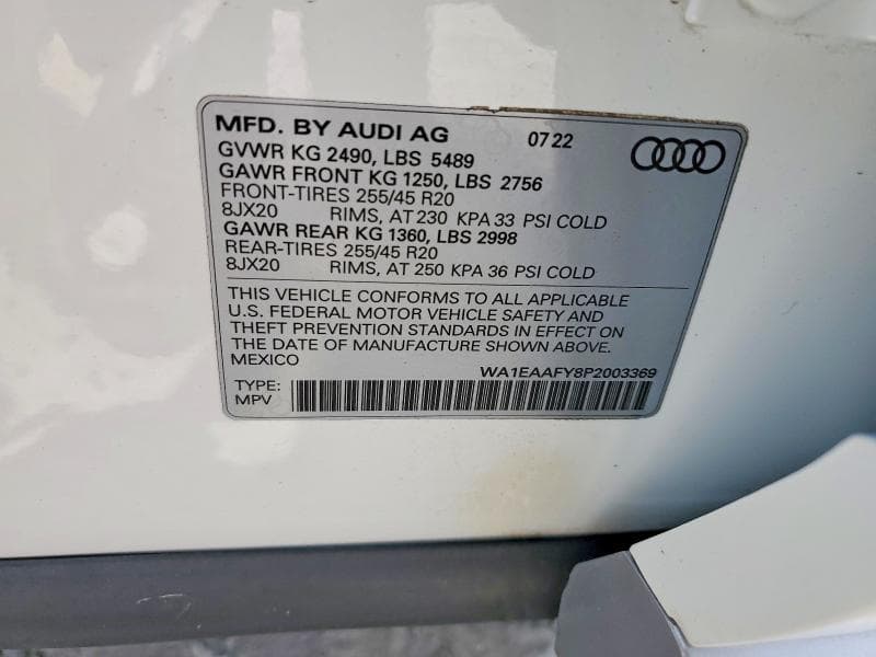 2023 AUDI Q5 PREMIUM PLUS 45 14