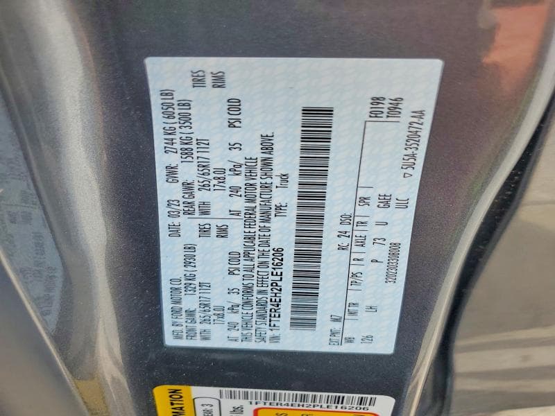 2023 FORD RANGER XL 13
