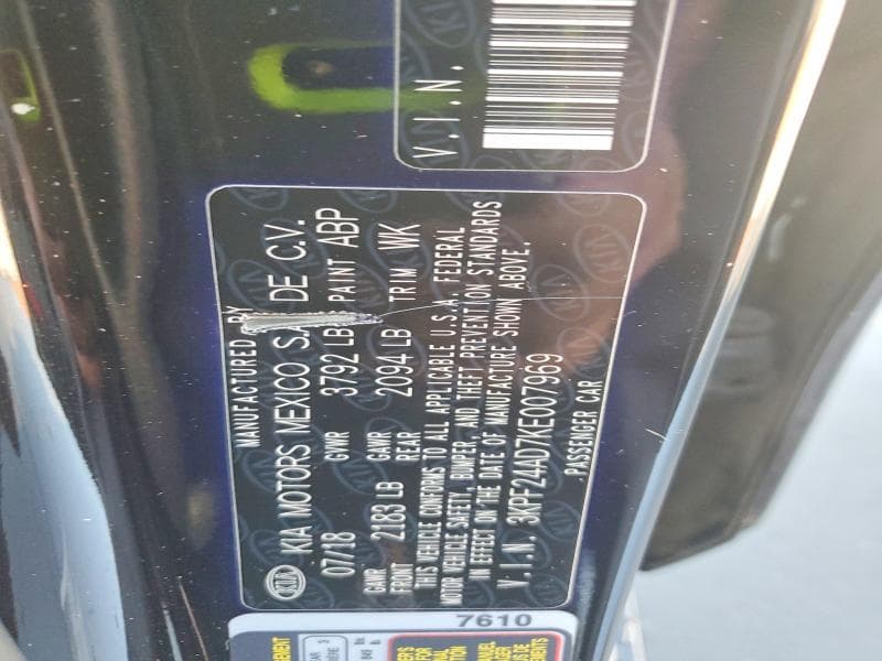 2019 KIA FORTE LXS 12