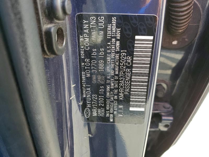 2023 HYUNDAI VENUE LIMITED 12
