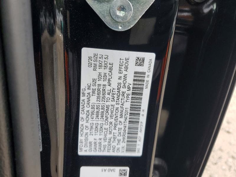 2026 HONDA CR-V EX 14