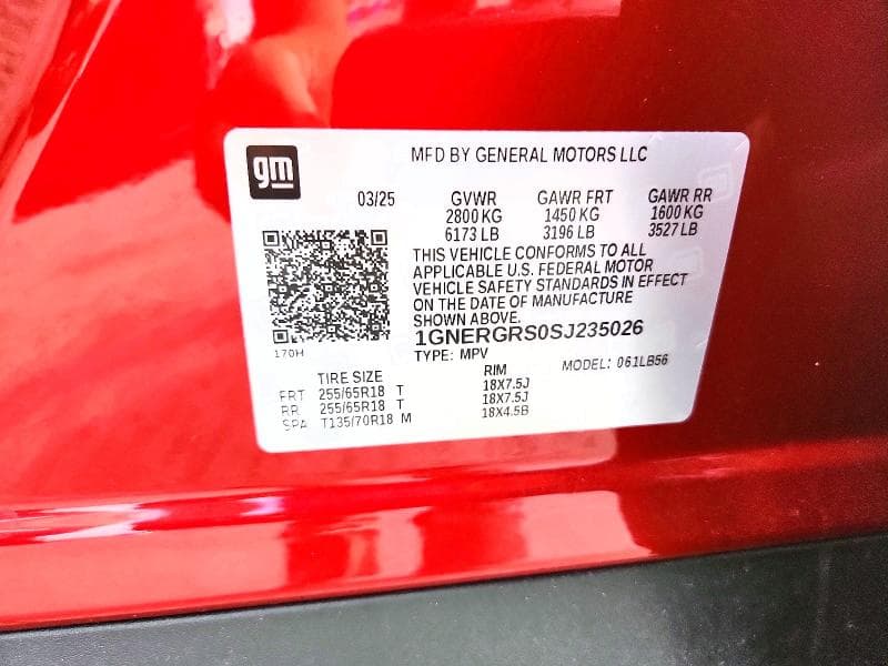 2025 CHEVROLET TRAVERSE LT 14