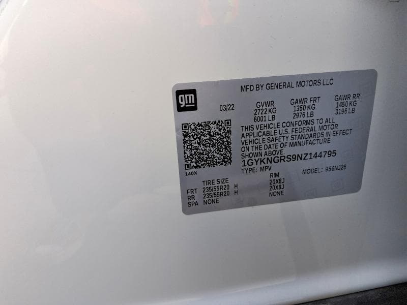 2022 CADILLAC XT5 SPORT 13