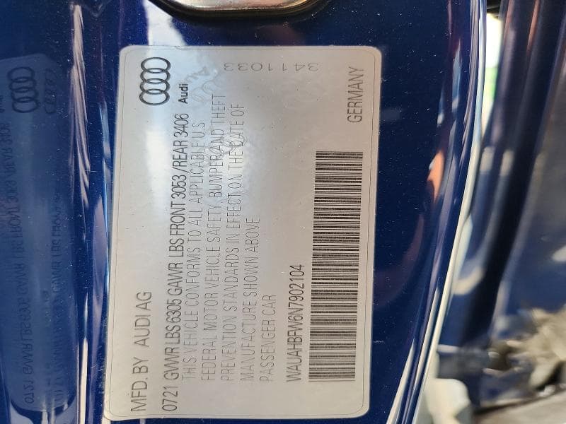 2022 AUDI RS E-TRON GT 12