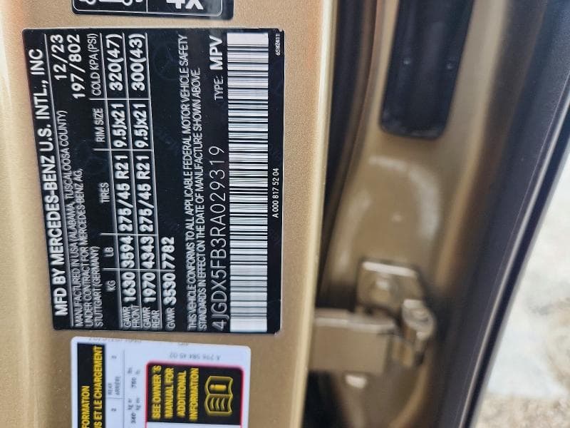2024 MERCEDES-BENZ EQS SUV 680 4MATIC MAYBACH 13