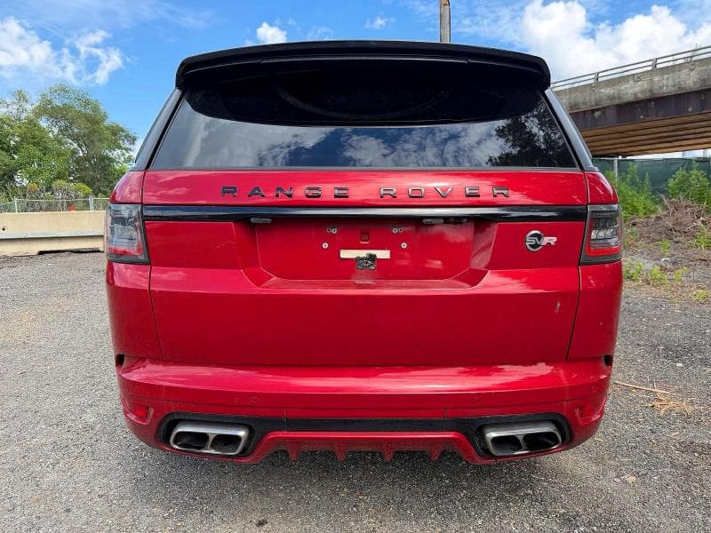 2018 LAND ROVER RANGE ROVE SVR 25