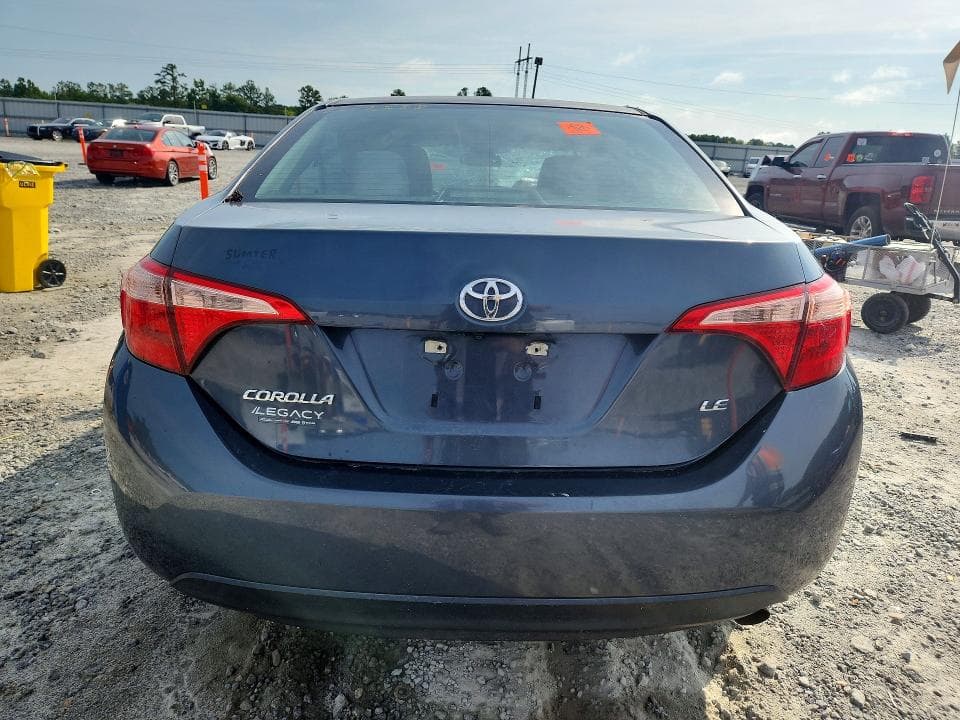 2017 TOYOTA COROLLA LE 6