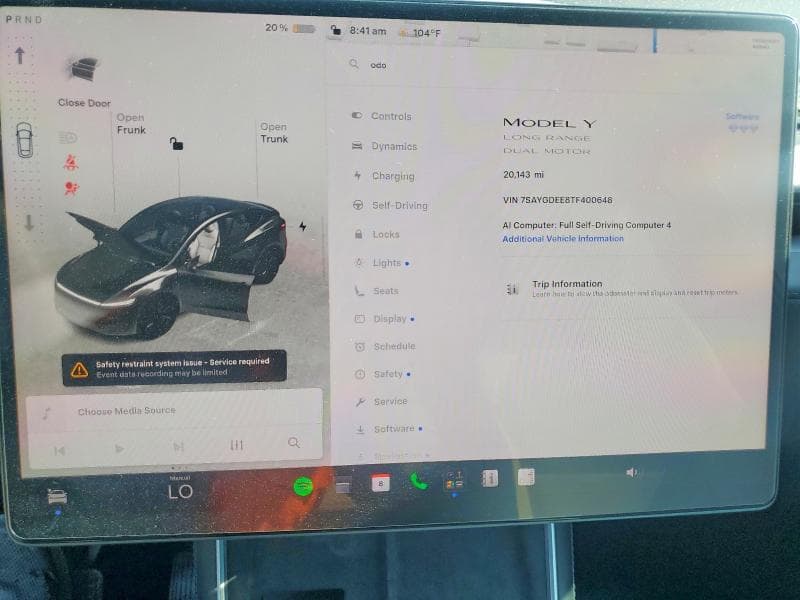 2026 TESLA MODEL Y 9